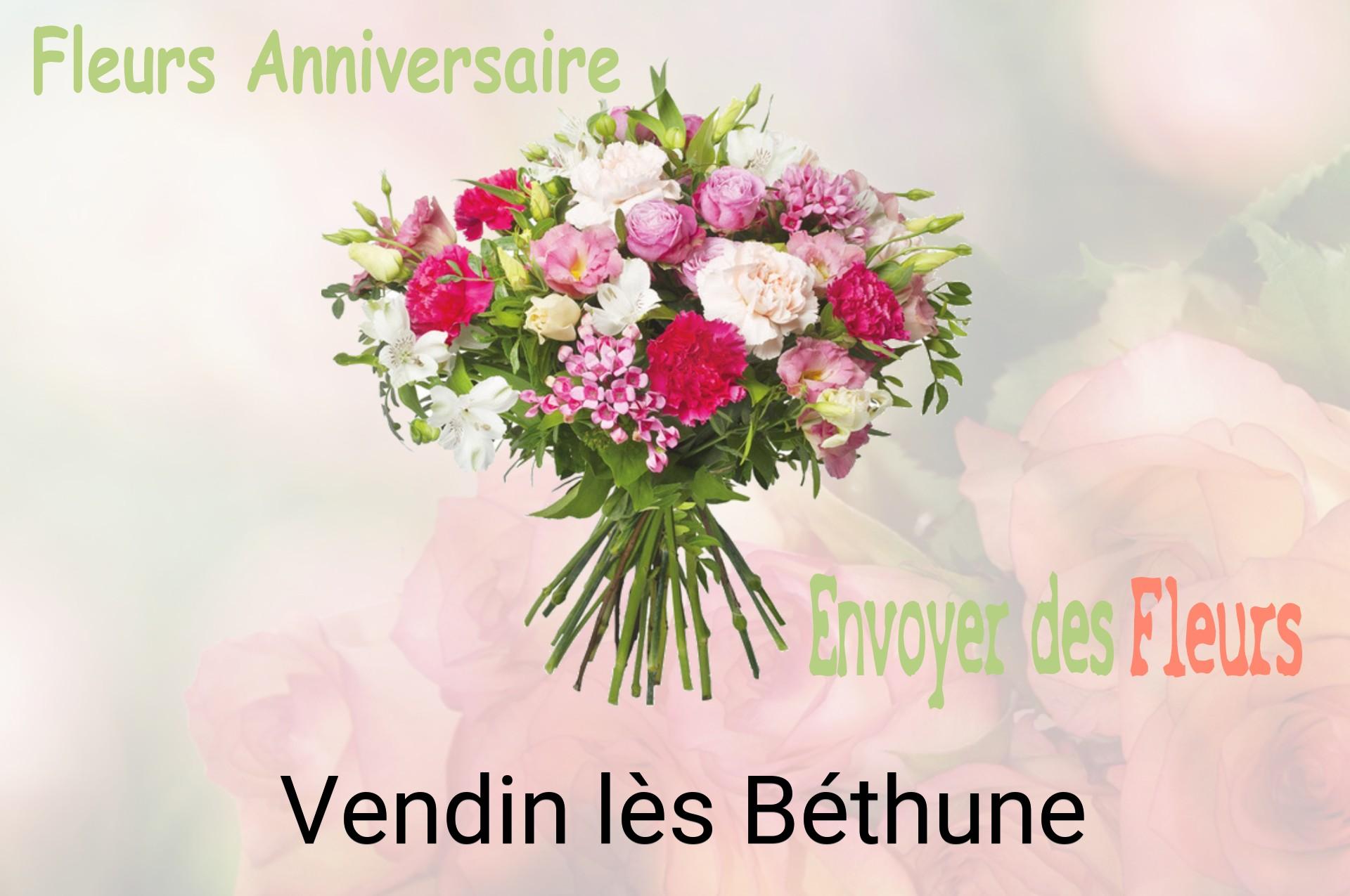 Bouquet de fleurs d’anniversaire livré à Vendin-lès-Béthune